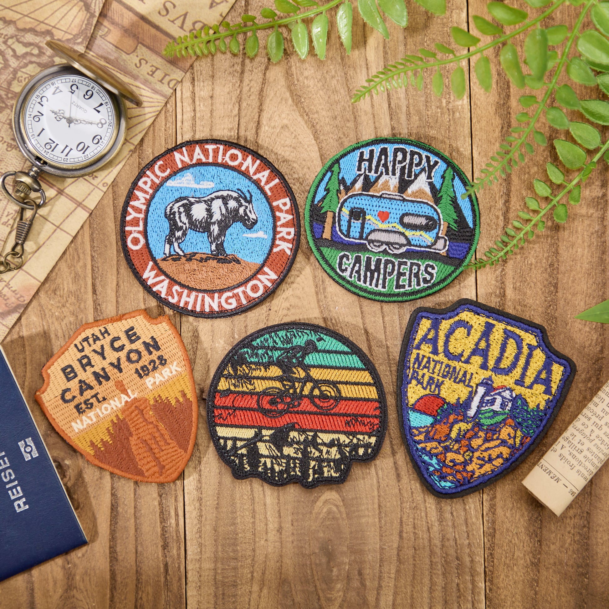 Time Traveler Vintage Cloth Patch