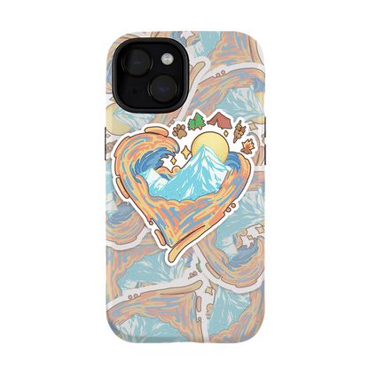 Freeleaf Heart of Wilderness Camping iphone Case