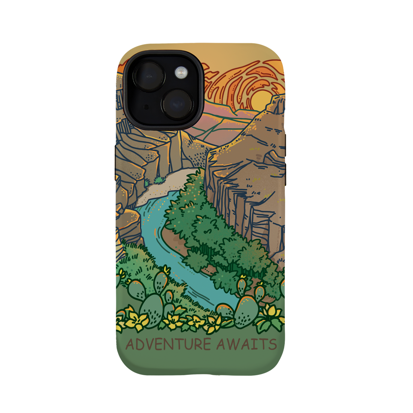 freeleaf-heart-of-adventure-big-bend-national-park-scenic-iphone-case