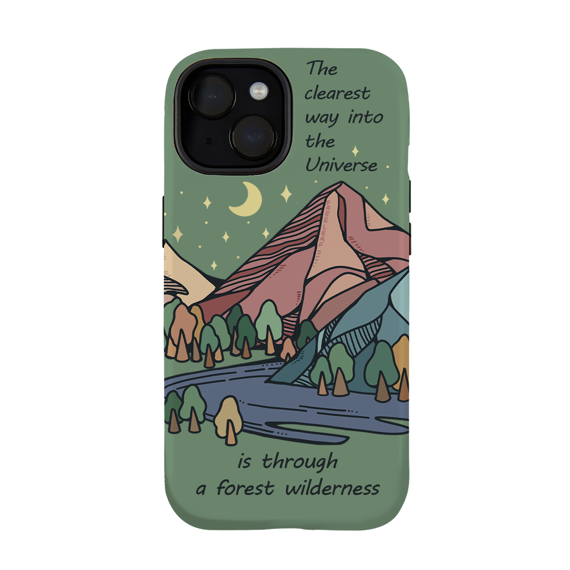Freeleaf Pathway to the  Universe iphone Case