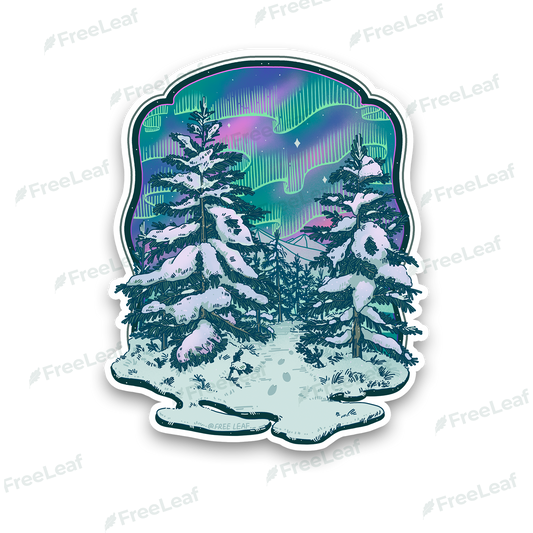 winter-aurora-sticker