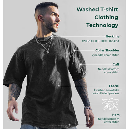 Freeleaf Elf Viligis Unisex Nature Inspired Washed Tee