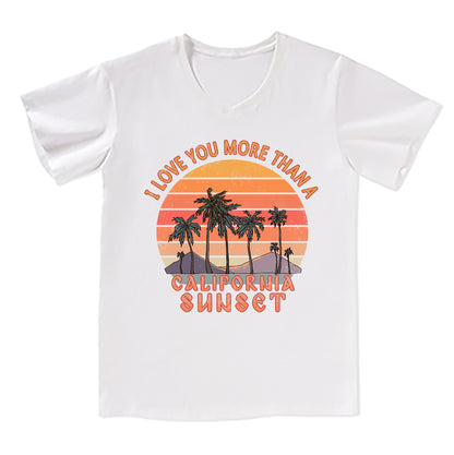 Freeleaf Sunset Reverie Unisex V-neck Tee