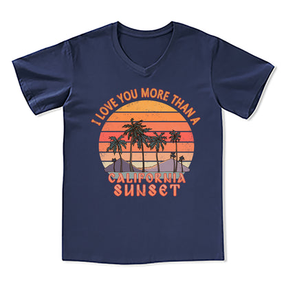 Freeleaf Sunset Reverie Unisex V-neck Tee