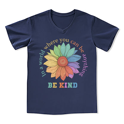 Freeleaf Be Kind V-neck Tee