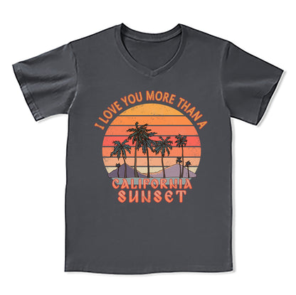 Freeleaf Sunset Reverie Unisex V-neck Tee