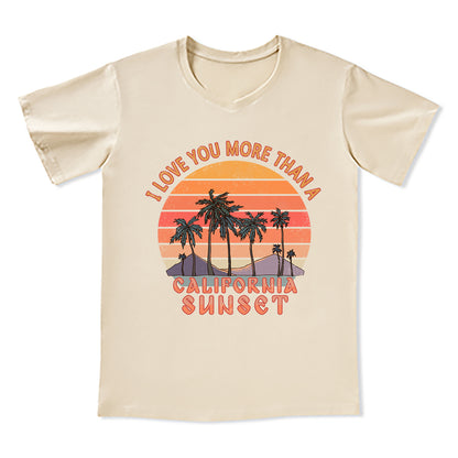 Freeleaf Sunset Reverie Unisex V-neck Tee