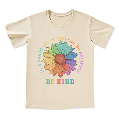 Freeleaf Be Kind V-neck Tee