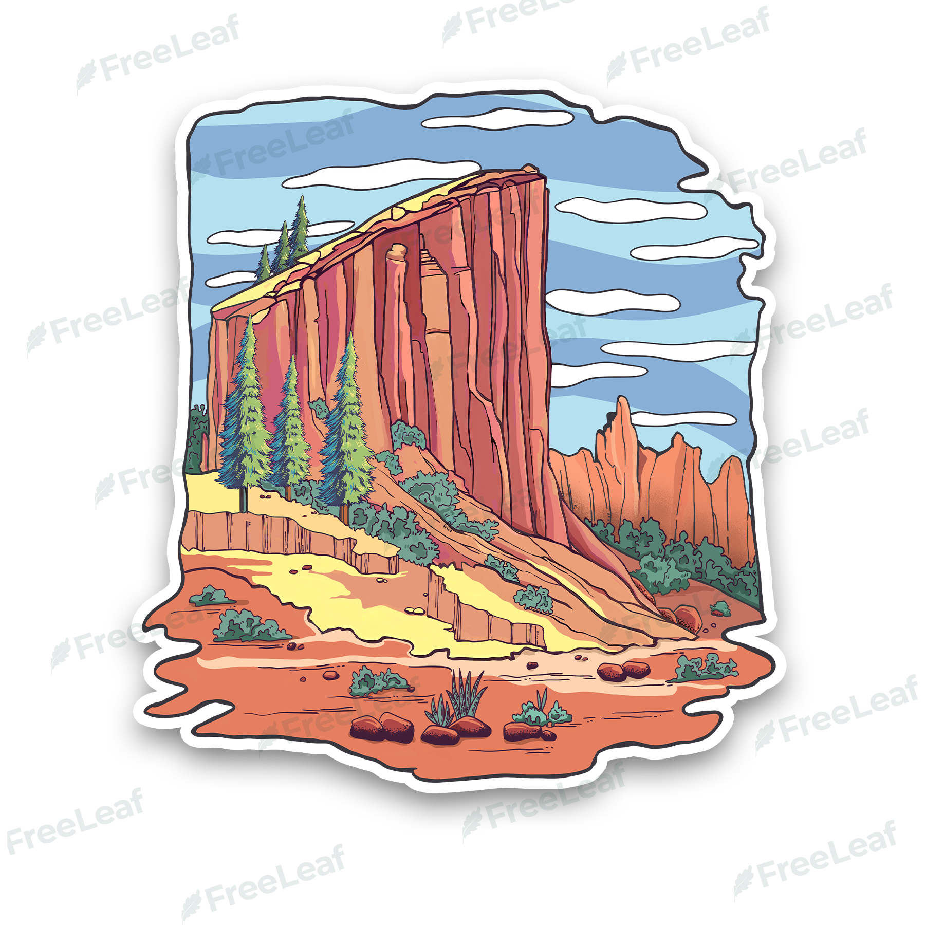 zion-national-park-sticker