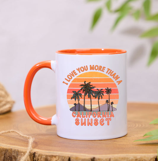 Freeleaf Sunset Reverie Colorful Ceramic Mug
