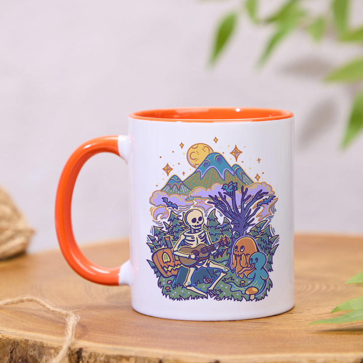 Freeleaf Fairy Tale Halloween Colorful Ceramic Mug