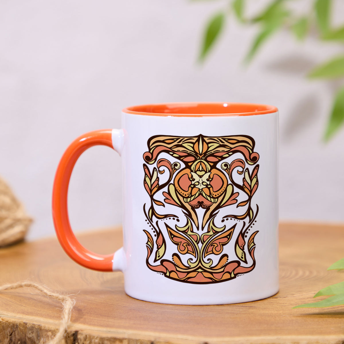 Freeleaf Golden Glow Colorful Ceramic Mug
