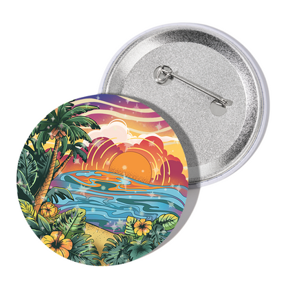 freeleaf-golden-beach-badge-pin
