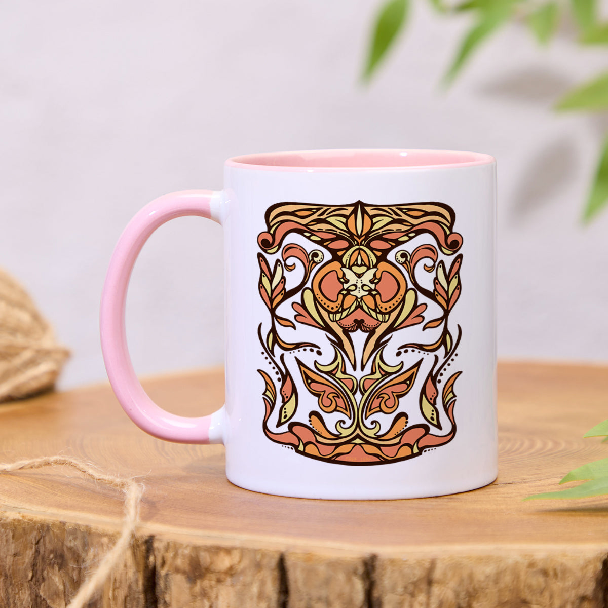 Freeleaf Golden Glow Colorful Ceramic Mug