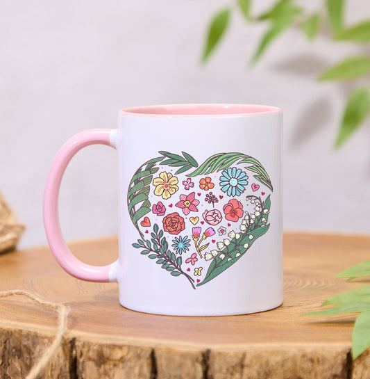 Freeleaf Love¡¯s Symphony Colorful Ceramic Mug