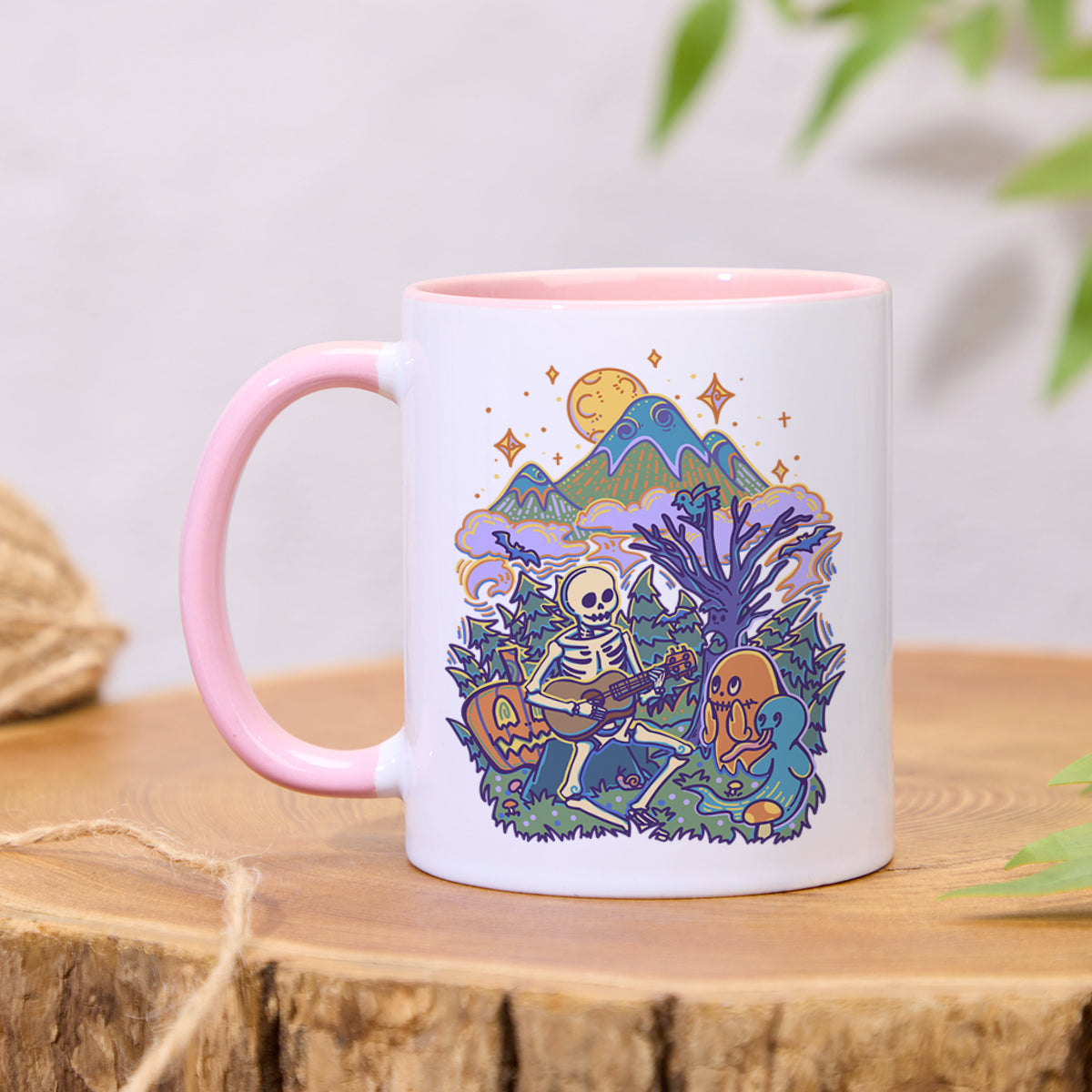 Freeleaf Fairy Tale Halloween Colorful Ceramic Mug