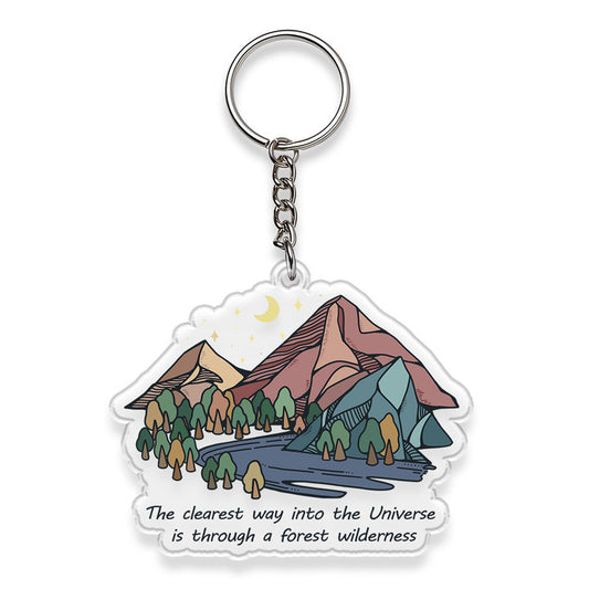 Freeleaf Pathway to the  Universe Acrylic Keychain