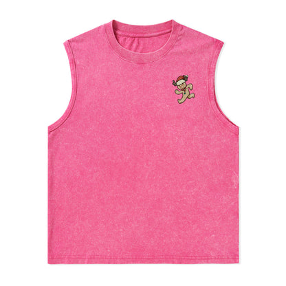 Freeleaf Go Dancing Now Unisex Washed Tank Tops