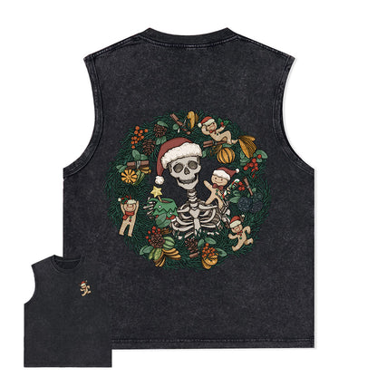 Freeleaf Go Dancing Now Unisex Washed Tank Tops