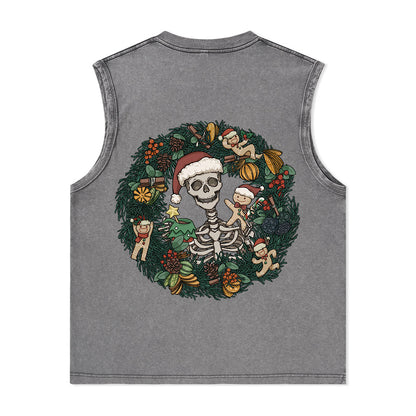 Freeleaf Go Dancing Now Unisex Washed Tank Tops