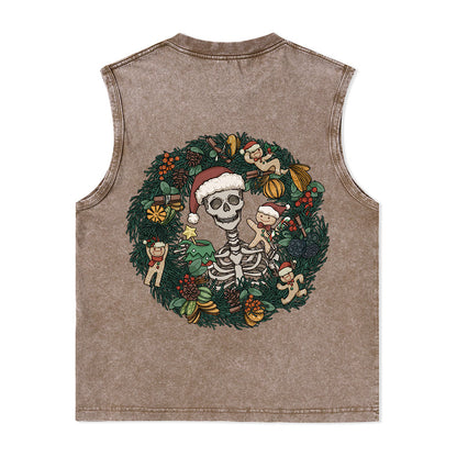Freeleaf Go Dancing Now Unisex Washed Tank Tops